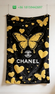 Chanel Throw Blankets